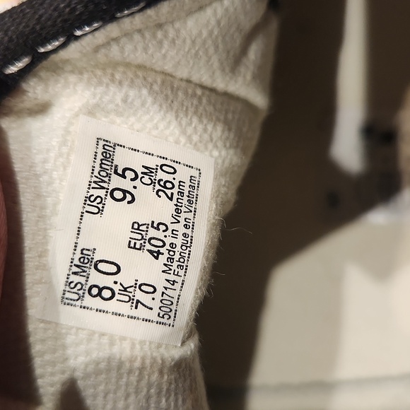 EUC VANS 500714 Off the Wall Men's sz 8 Women's sz 9.5 Flame Sneakers - Picture 7 of 7